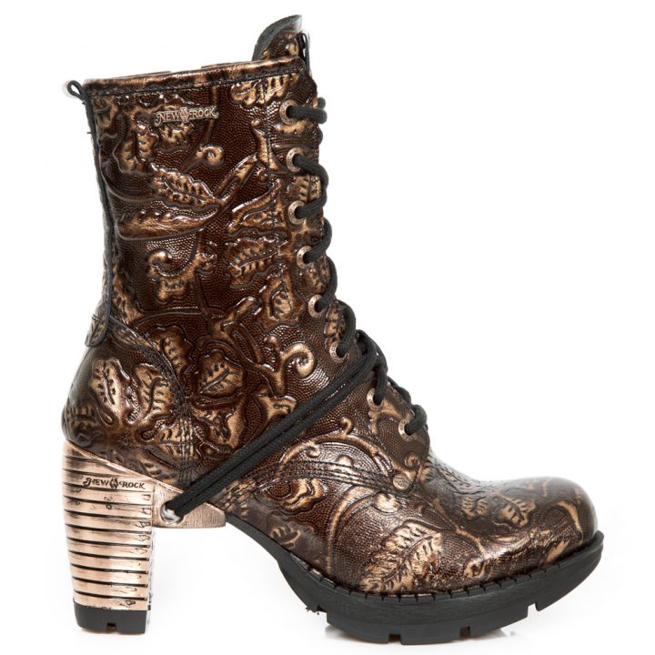 Bottines Cuivre New Rock M-TR001-S5