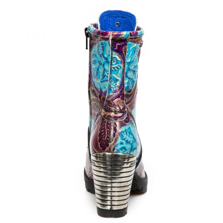 Bottines Bleu, Cuivre New Rock M-TR001-S53 – Image 6