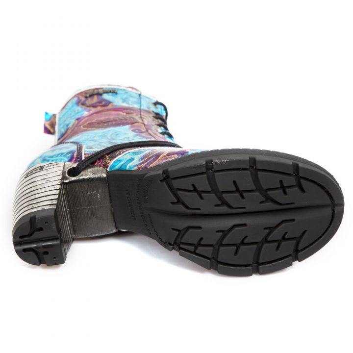 Bottines Bleu, Cuivre New Rock M-TR001-S53 – Image 7
