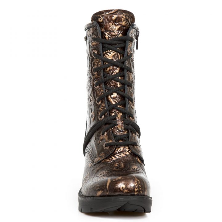 Bottines Cuivre New Rock M-TR001-S5 – Image 4