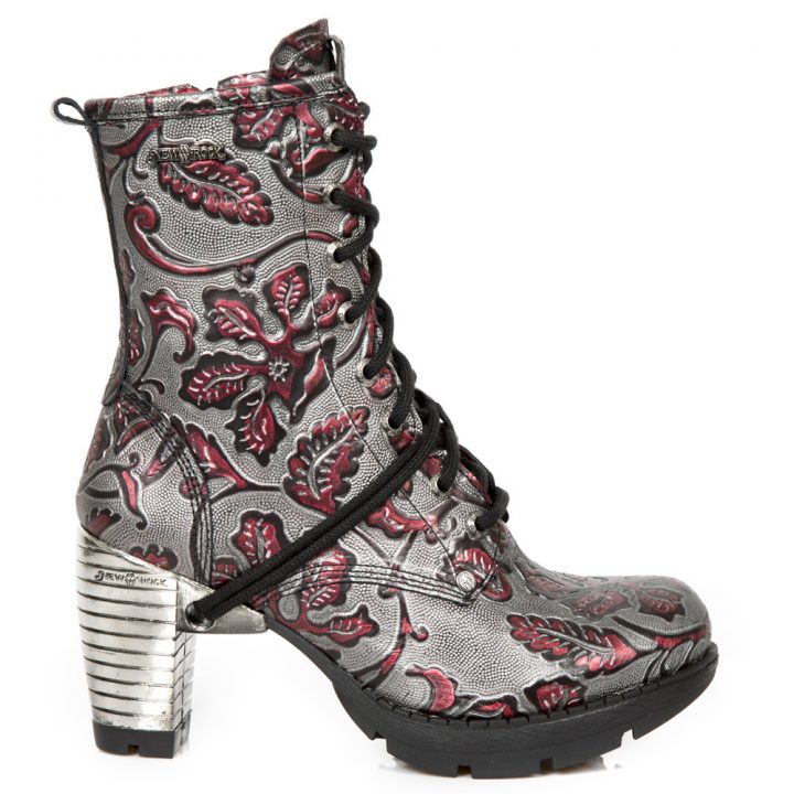 Bottines Rouge New Rock M-TR001-S6