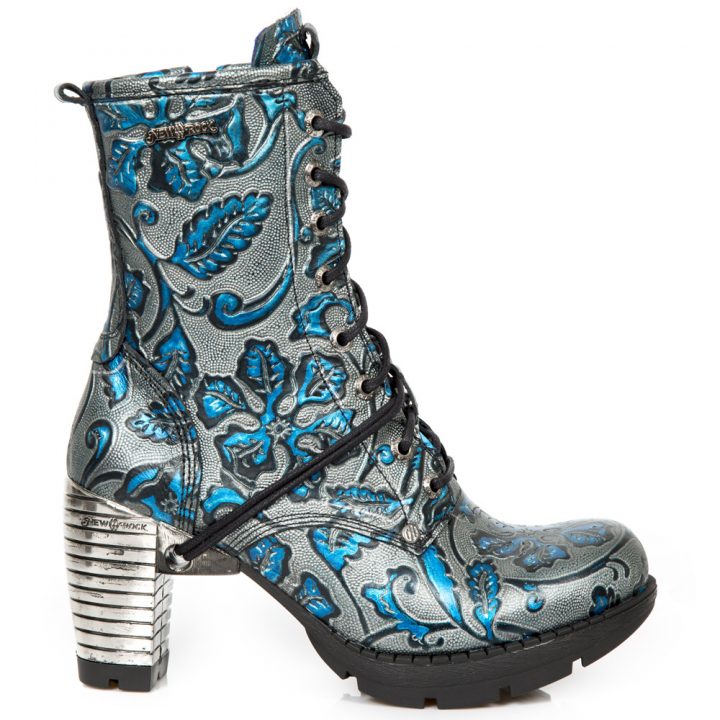 Bottines Bleu New Rock M-TR001-S8