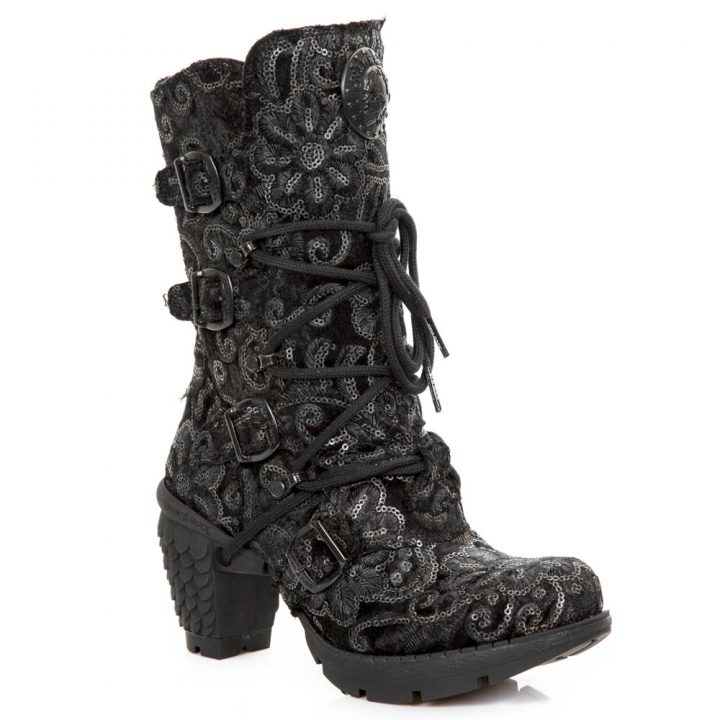 Bottines Noir New Rock M-TR003-S30 – Image 3