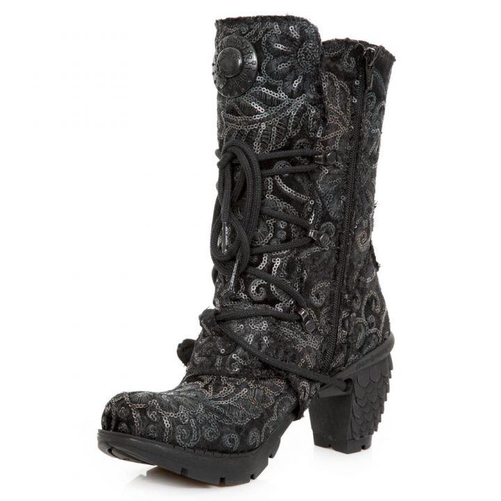 Bottines Noir New Rock M-TR003-S30 – Image 5