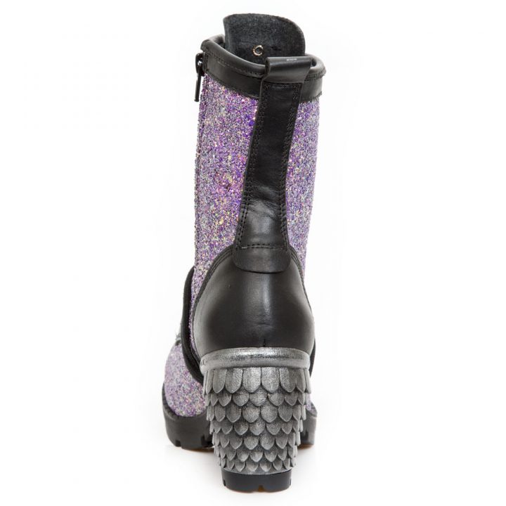 Bottines Lilas, Noir New Rock M-TR037B-S4 – Image 5