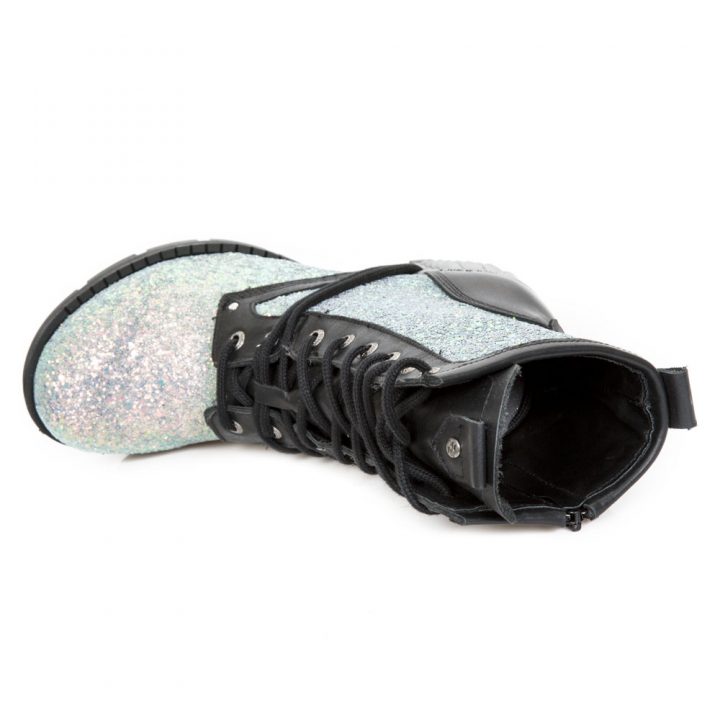 Bottines Noir, Vert New Rock M-TR037B-S5 – Image 7