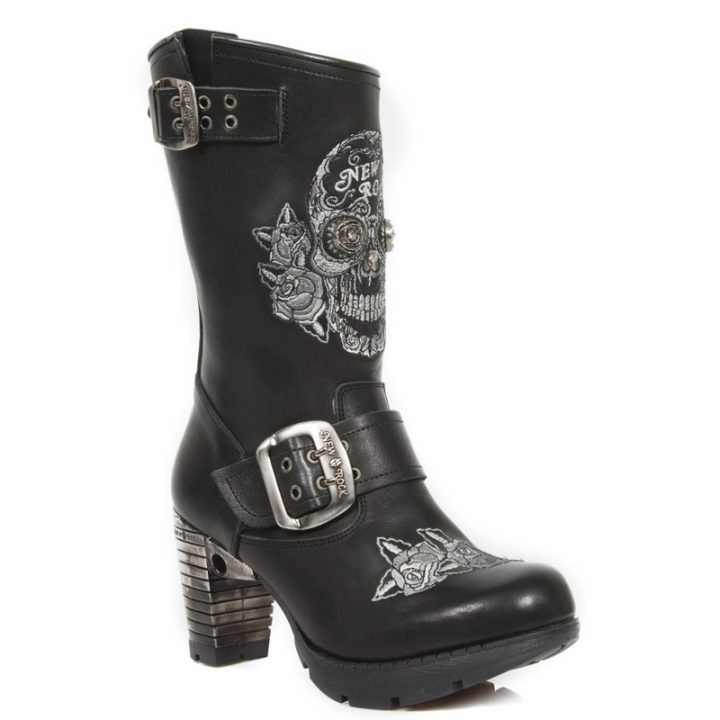 Bottes Noir New Rock M-TR047-S1