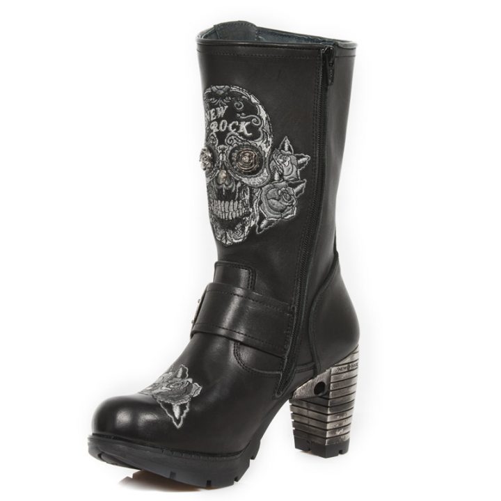Bottes Noir New Rock M-TR047-S1 – Image 5