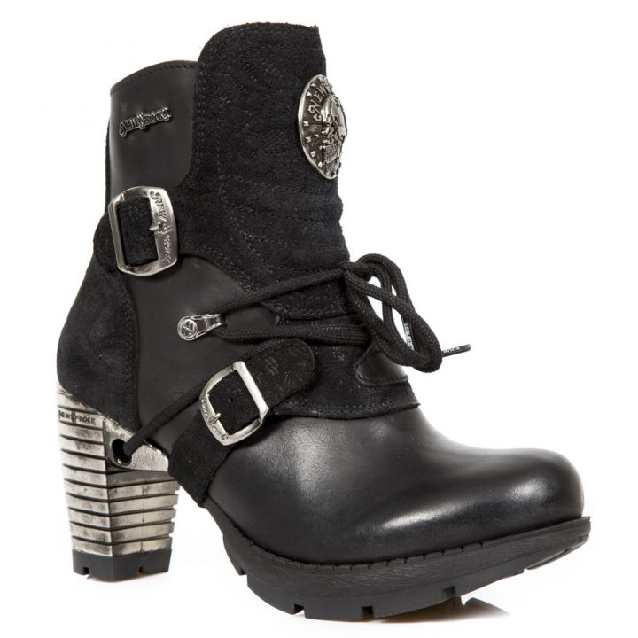 Bottines Noir New Rock M-TR061-S4 – Image 3