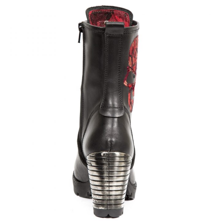 Bottines Acier, Noir New Rock M-TR079-S2 – Image 7