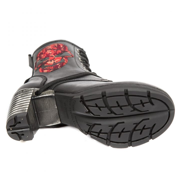 Bottines Acier, Noir New Rock M-TR079-S2 – Image 8