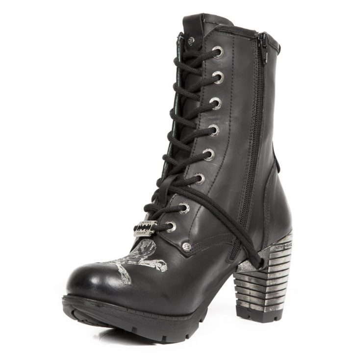 Bottines Acier, Noir New Rock M-TR079-S4 – Image 5