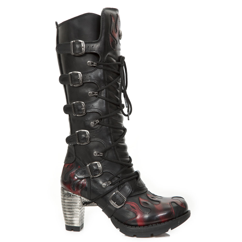 bottines style rock