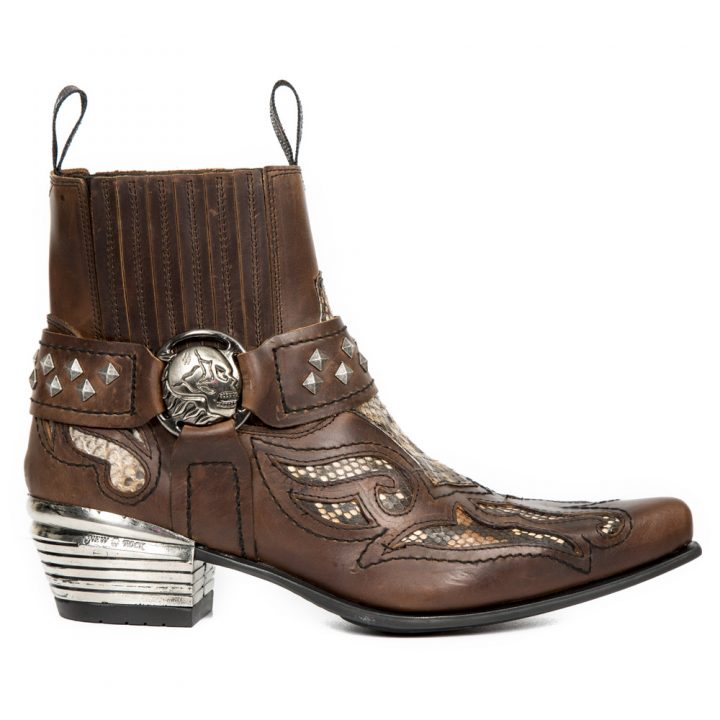 Bottines Marron New Rock M-WST005-S6 – Image 2