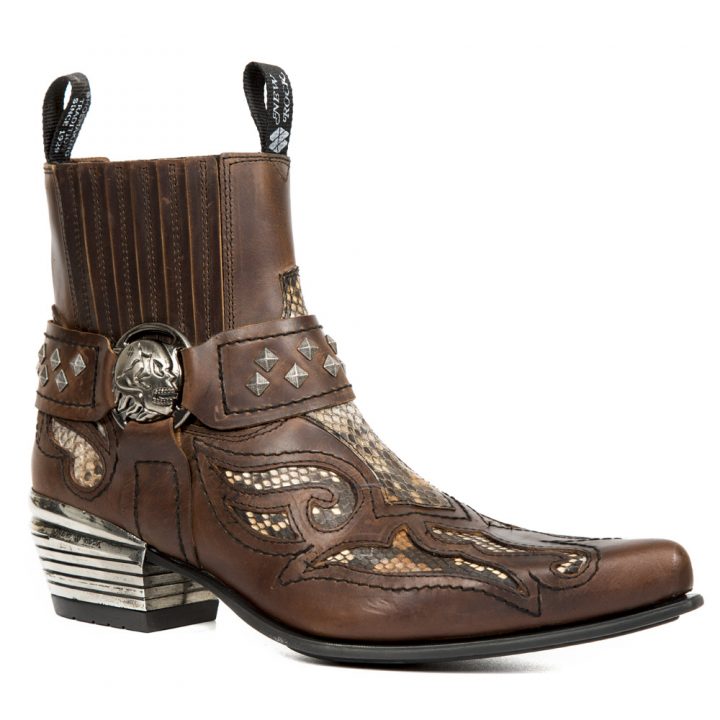 Bottines Marron New Rock M-WST005-S6 – Image 3