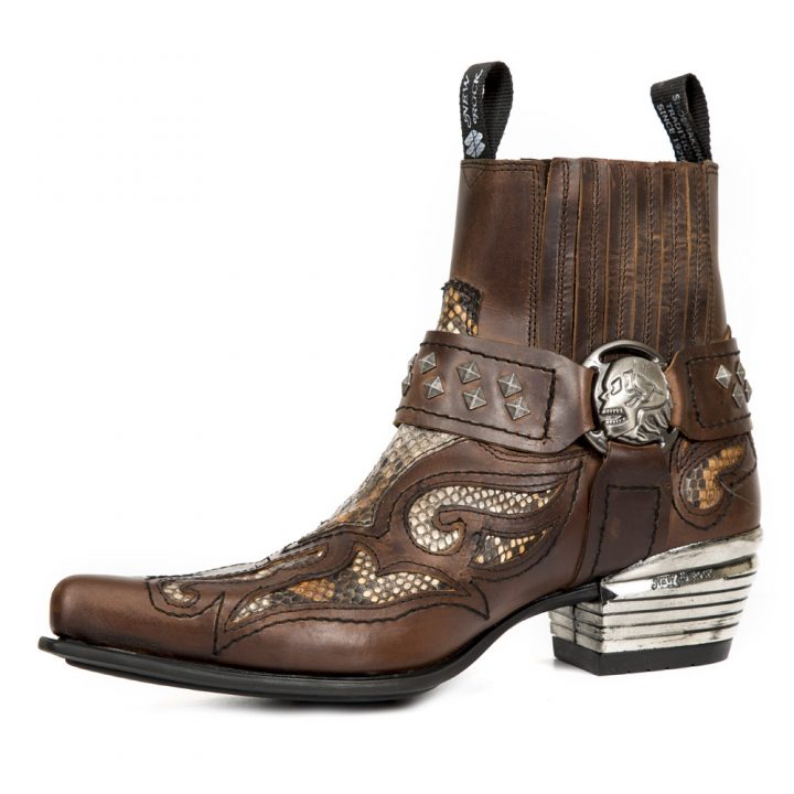 Bottines Marron New Rock M-WST005-S6 – Image 5