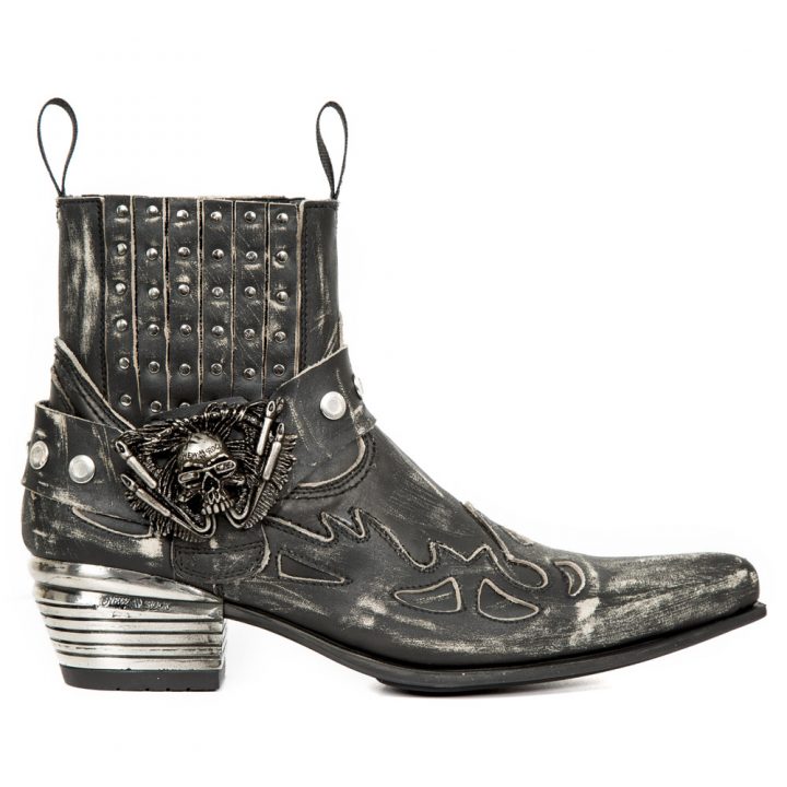 Bottines Noir New Rock M-WST045-S1 – Image 2