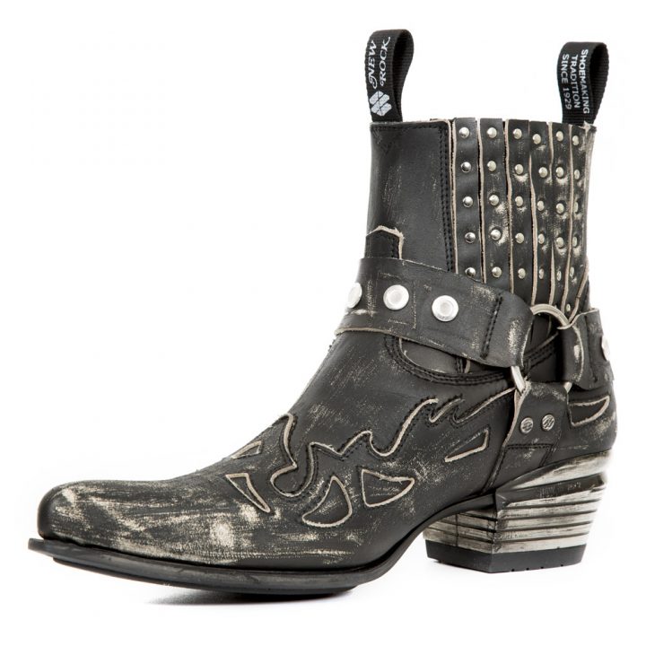 Bottines Noir New Rock M-WST045-S1 – Image 5