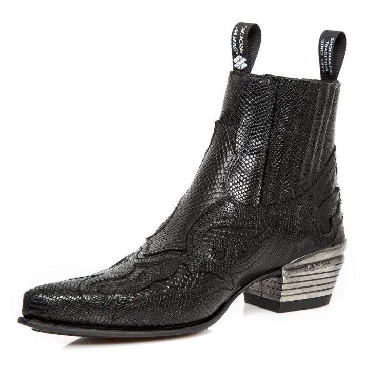 Bottines Noir New Rock M-WST048-S1 – Image 5