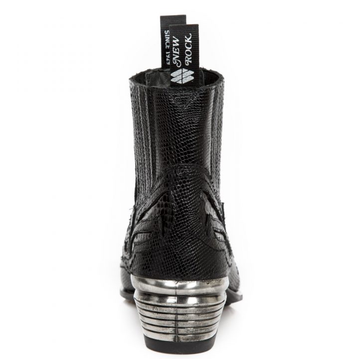 Bottines Noir New Rock M-WST048-S1 – Image 6