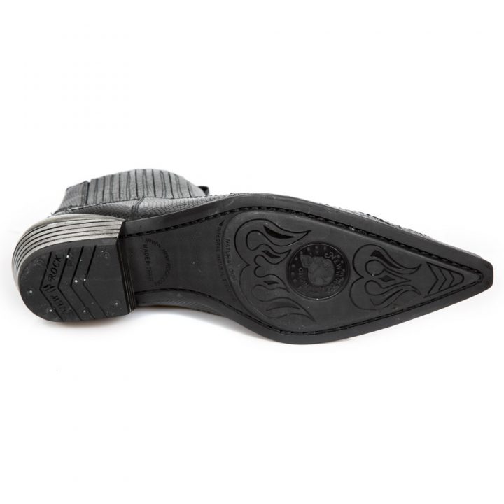 Bottines Noir New Rock M-WST048-S1 – Image 7