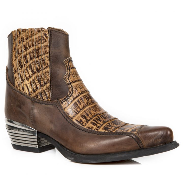 Bottines Marron New Rock M-WST054-S2 – Image 3