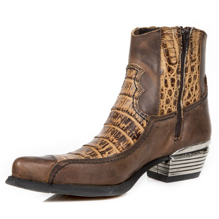 Bottines Marron New Rock M-WST054-S2 – Image 5