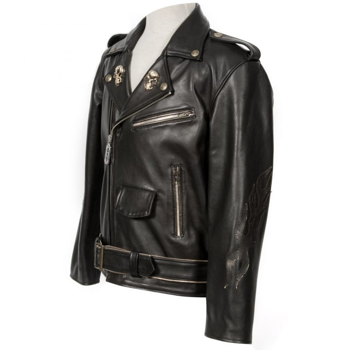 W.591JACK01-R5 ROADSTAR NEGRO, BOX OROMANE MEN JACKET – Image 2