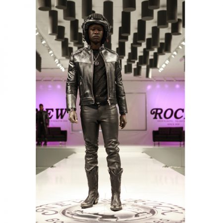 W.NRH043-R1 BOX PLANE ROADSTAR NEGRO MEN JACKET
