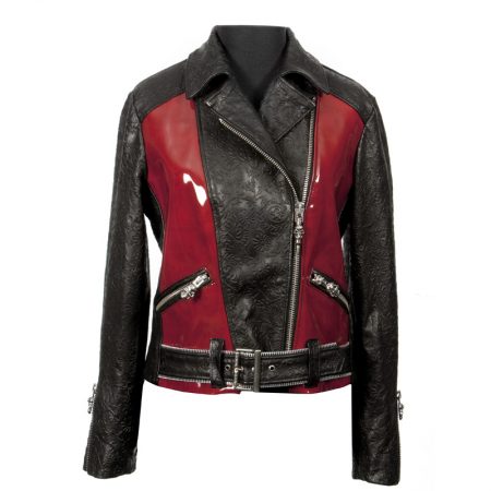 W.NRM09-R5 VINTAGE NEGRO PU ROJO