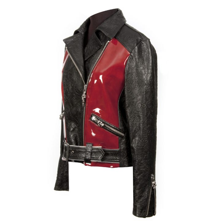 W.NRM09-R5 VINTAGE NEGRO PU ROJO – Image 2