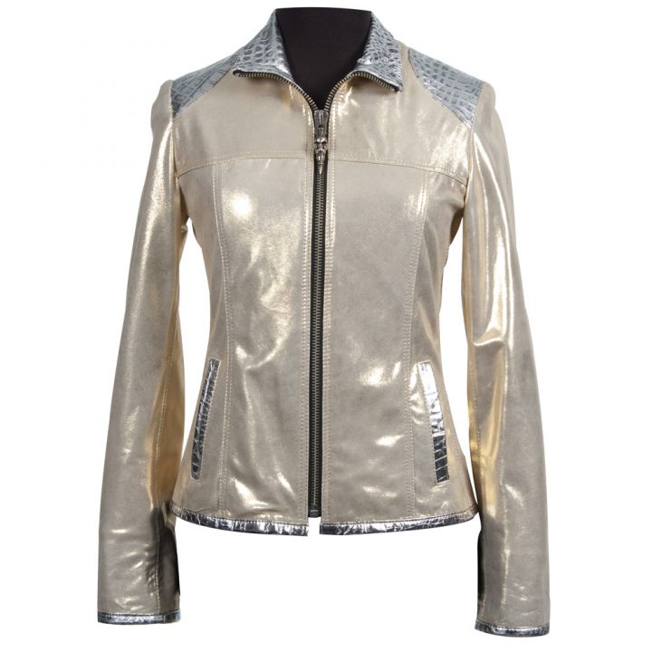 W.NRM128-R10 JACKET METAL ORO COCO ACERO