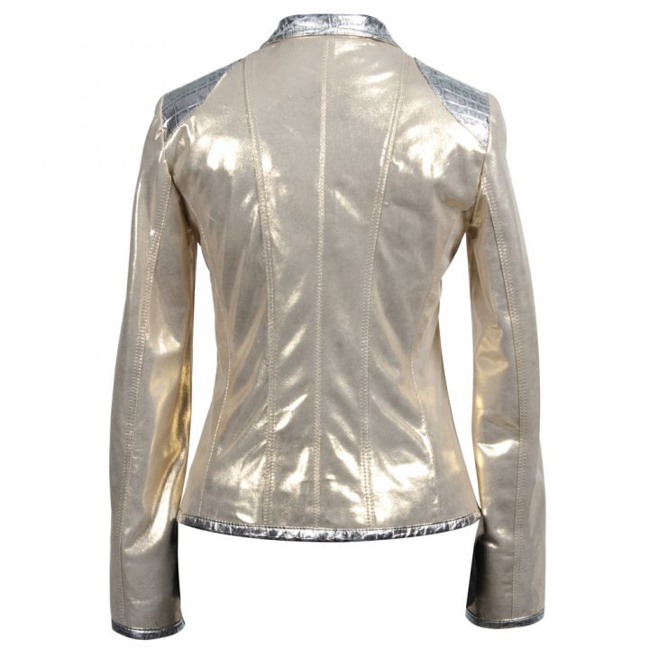 W.NRM128-R10 JACKET METAL ORO COCO ACERO – Image 2