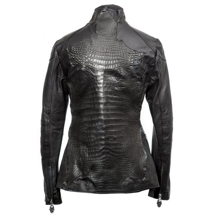 W.NRM138-R1 NAPA NEGRA CAIIMAN NEGRO WOMEN JACKET – Image 3
