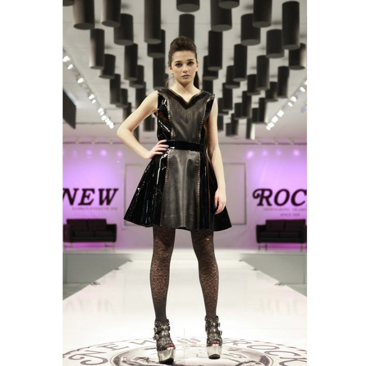 W.NRM23-R1 CHAROL NEGRO NAPA NEGRA MAKI LILA DRESS