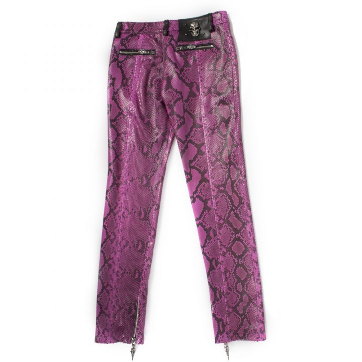 W.PANTS007-S2 PITON LILA VINTAGE NEGRO – Image 2