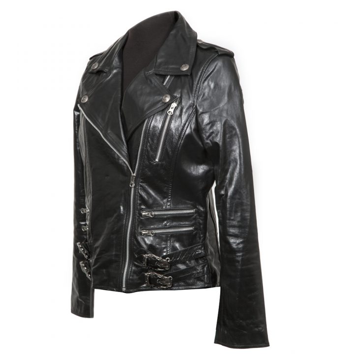 W.PUNKJACK21-R1 NAPA NEGRA WOMEN JACKET – Image 2