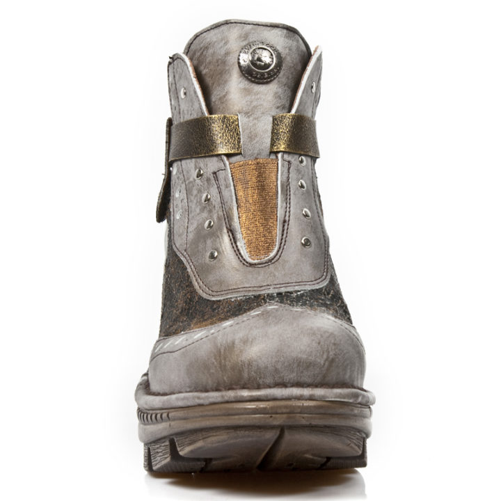 Chaussures Beige, Marron, Or New Rock M-NEOTR003-C6 – Image 4