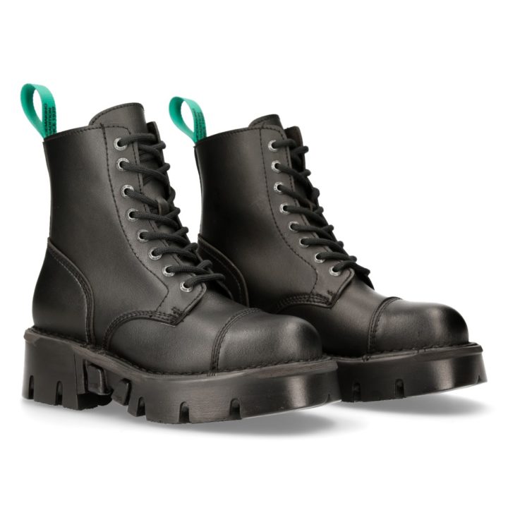 Bottines Noir New Rock M-MILI083NSV-V1