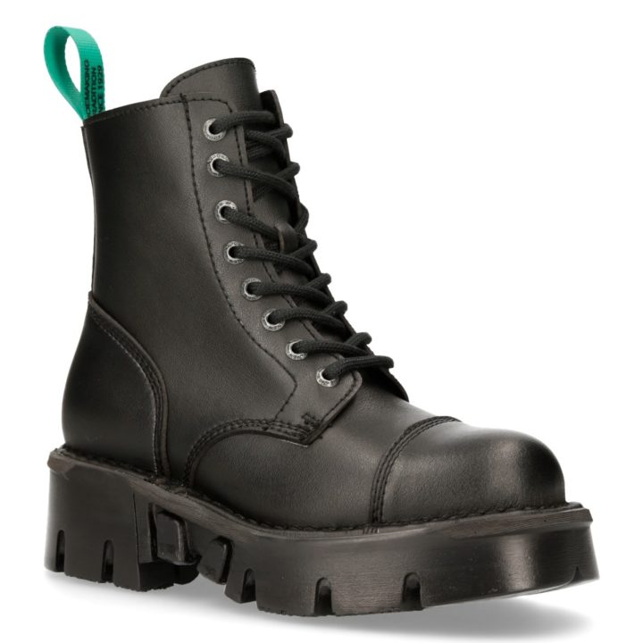 Bottines Noir New Rock M-MILI083NSV-V1 – Image 3