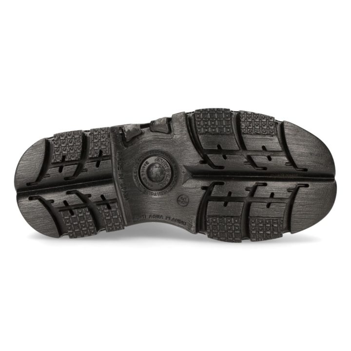Bottines Noir New Rock M-MILI083NSV-V1 – Image 7