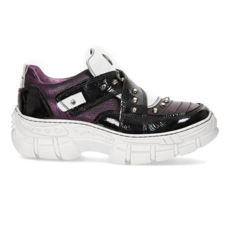 DEPORTIVOS Lilas, Noir New Rock M-CRASH004-C12