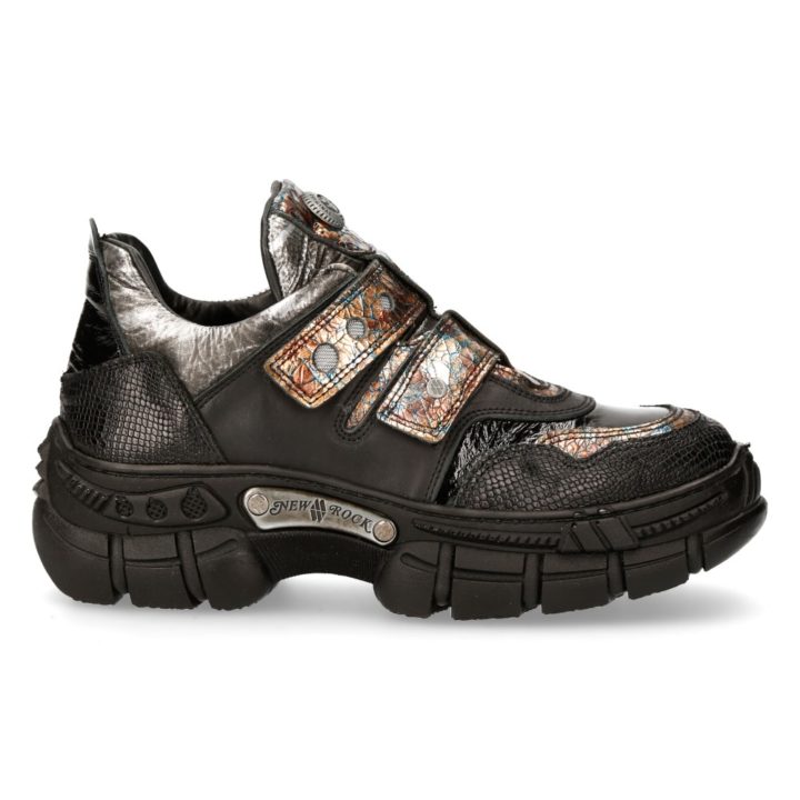 'Chaussures Acier, Bleu, Noir New Rock M-CRASH020-C7 – Image 2