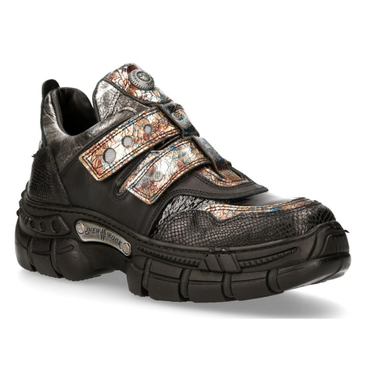'Chaussures Acier, Bleu, Noir New Rock M-CRASH020-C7 – Image 3