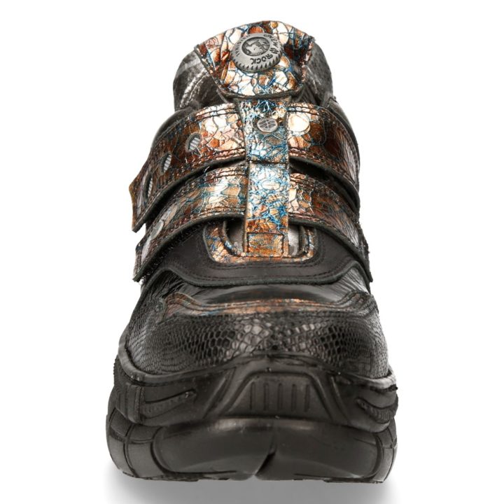 'Chaussures Acier, Bleu, Noir New Rock M-CRASH020-C7 – Image 4