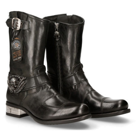 Bottes Noir New Rock M-GY07C-C2