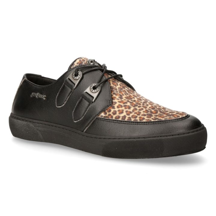 Chaussures LEOPARDO, Noir New Rock M-REBEL001-V2 – Image 3