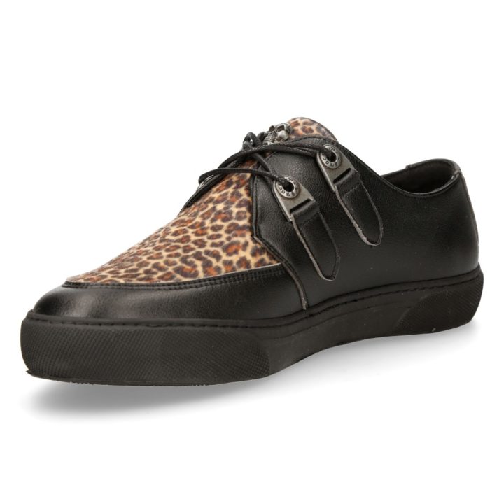 Chaussures LEOPARDO, Noir New Rock M-REBEL001-V2 – Image 5