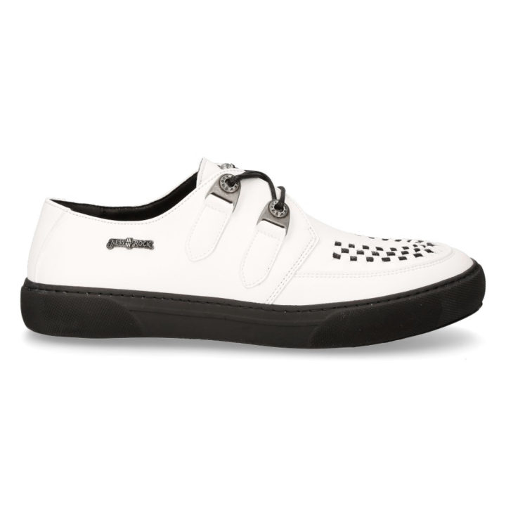 Chaussures Blanc, Noir New Rock M-REBEL001-V3 – Image 2