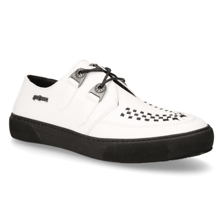 Chaussures Blanc, Noir New Rock M-REBEL001-V3 – Image 3